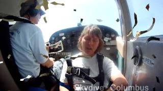 Becky's Tandem skydive!