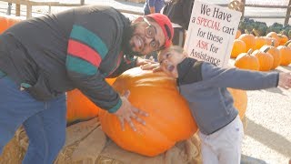I BOUGHT A HUGE PUMPKIN !!!!!!!!!!