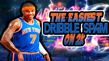 Easiest Best Unstoppable Dribble Spam 2k17 | Become A Dribble God | Best Dribble Moves | Speed Boost