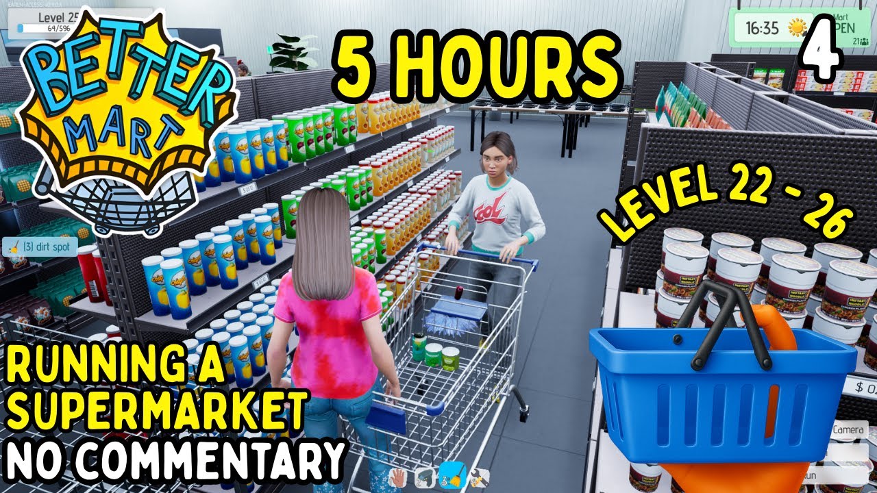 Better Mart Simulator 💳🛒 SOO RELAXING 🛍️ NEW UPDATE!! | Longplay No Commentary #4