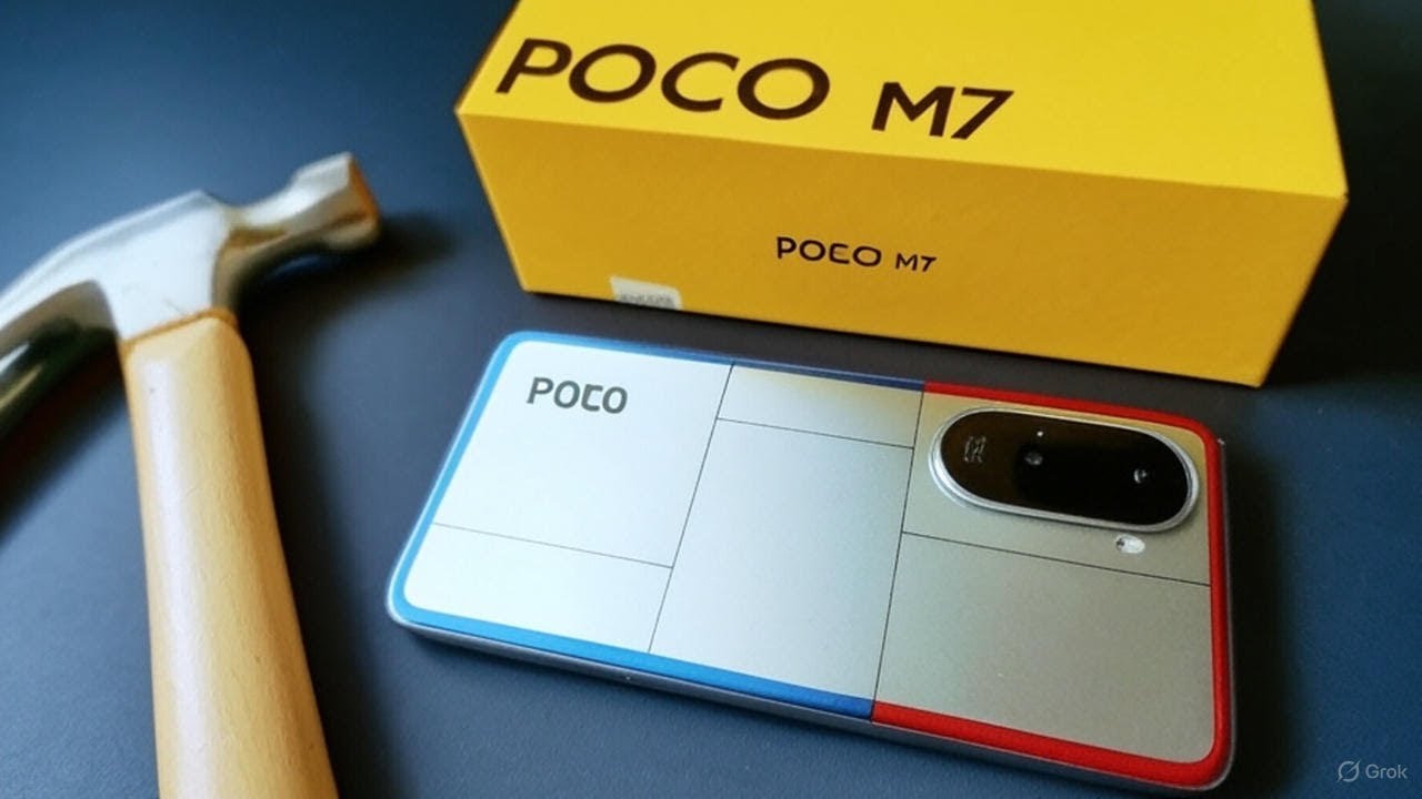 Unboxing Poco M7 | #BigBattery #TechUnboxing #gamingphone