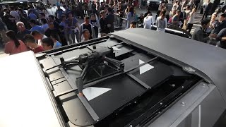 Appreciating the U8 Drone at the BYD Yangwang Car Booth - Beijing Auto Show