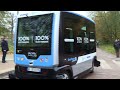 Driverless shuttle service being tested in Paris