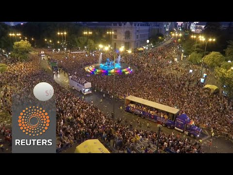 Huge World Pride parade in Madrid - Huge World Pride parade in Madrid
