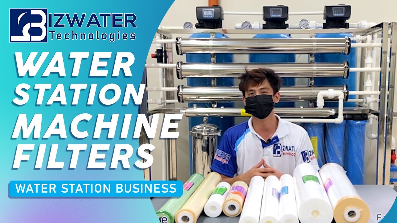 EP64  Iba't Ibang Klase ng Filters sa Water Station Business