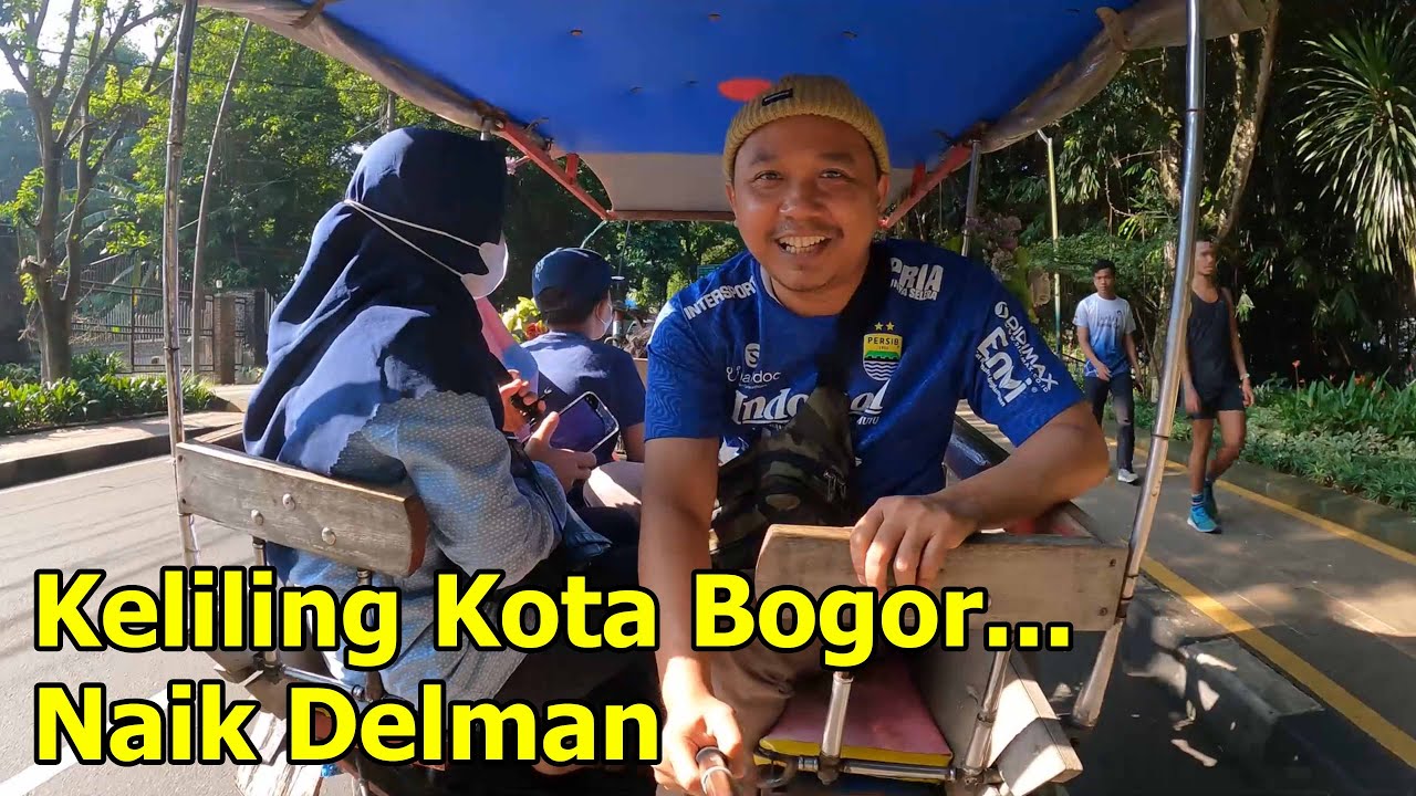 NAIK DELMAN SAMBIL KELILING KOTA BOGOR