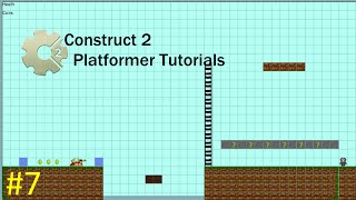 #7 Complete Platformer Tutorials - Enemies 2/2 (Construct 2)
