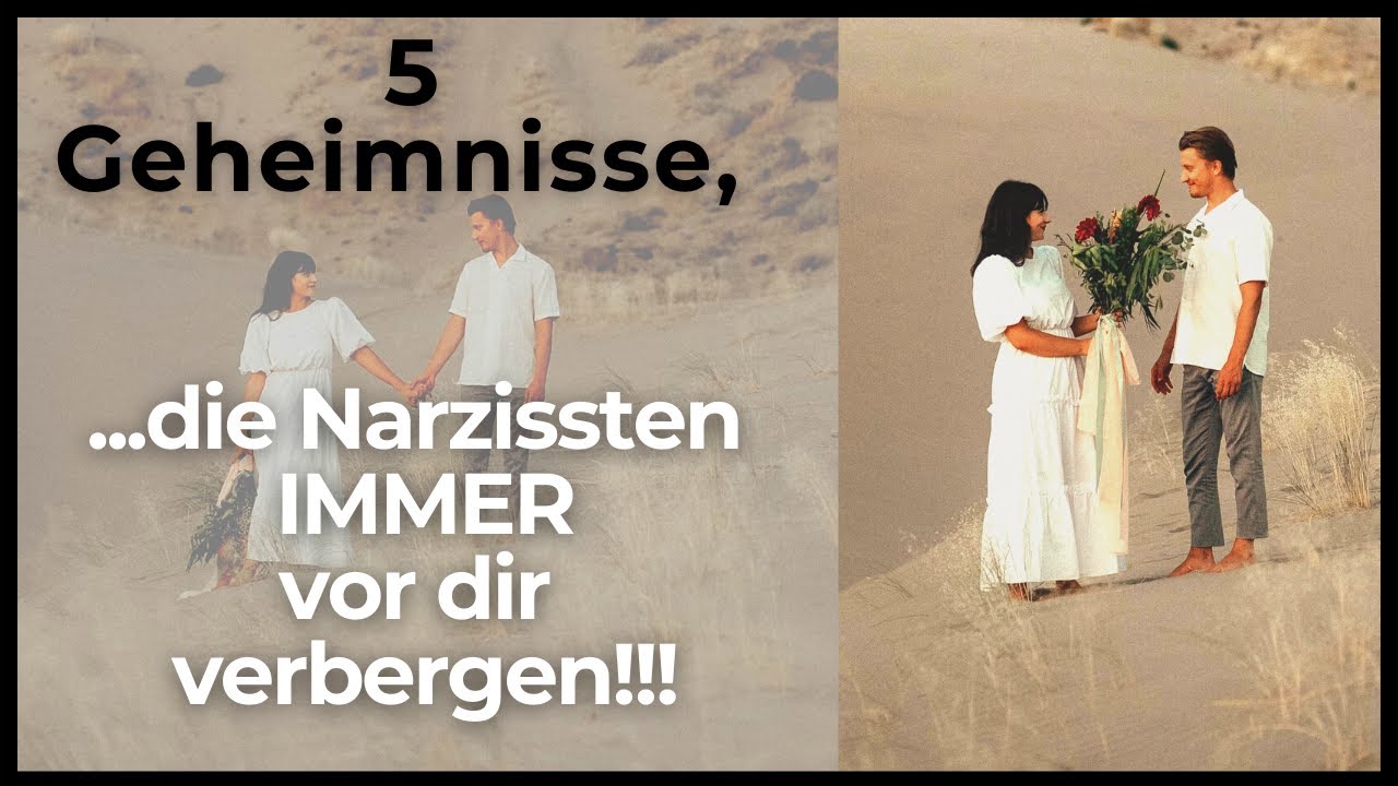 Narzissten halten das immer GEHEIM (5 Geheimnisse des Narzissten