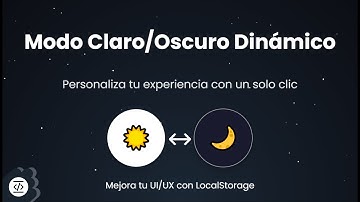 Implementa Modo Claro y Oscuro en tu Sitio Web con HTML, CSS y JavaScript