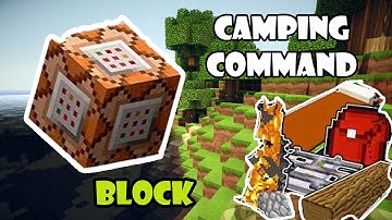 Minecraft- Camping command block!