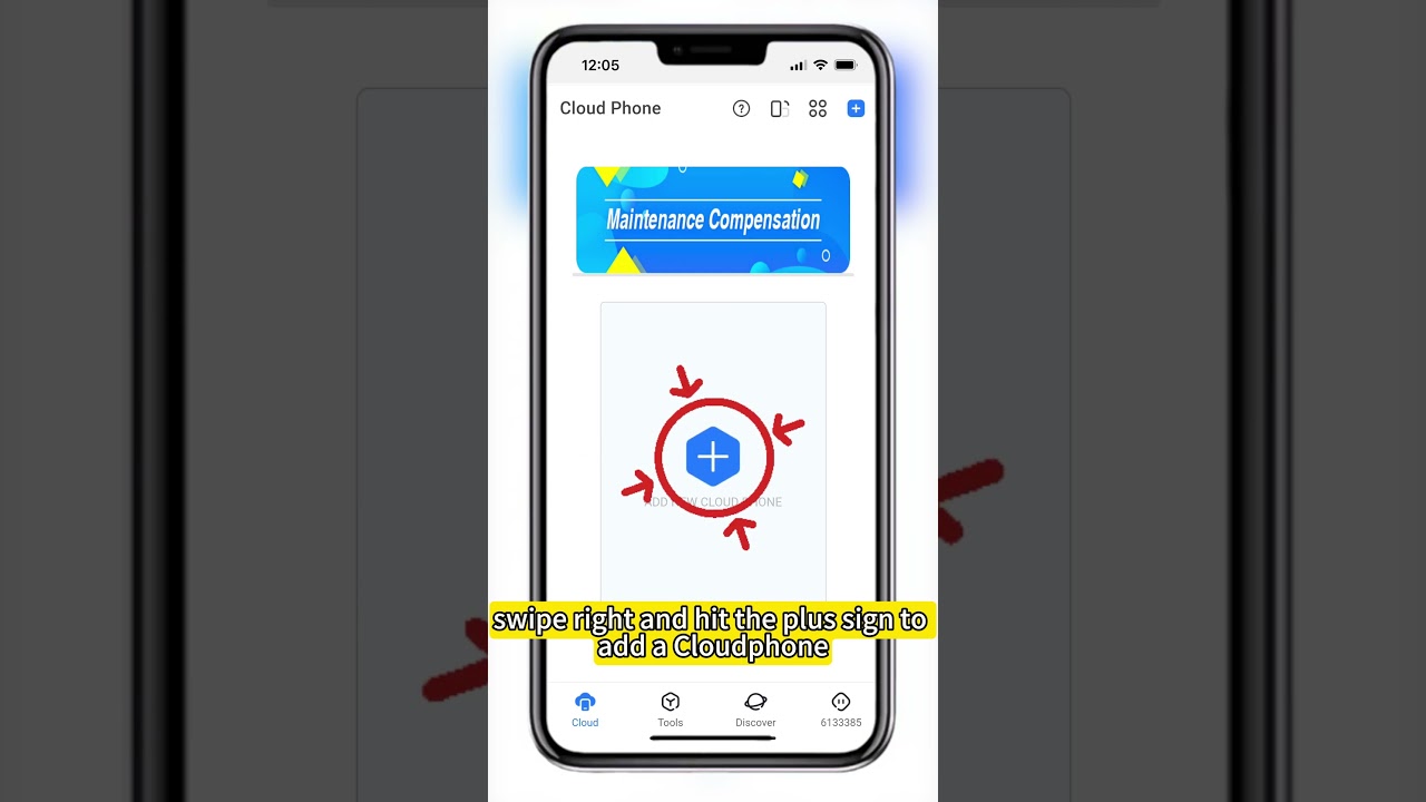 Redfinger cloud mobile phone iOS side added cloud