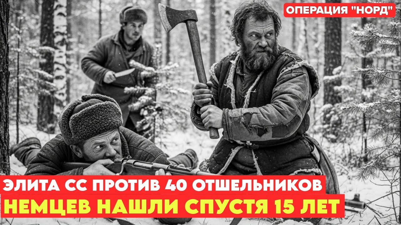 СТАРОВЕРЫ и операция "НОРД": как лучшие охотники Рейха попали в таёжный АД.