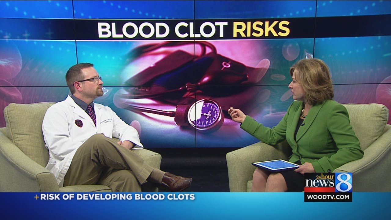 Interview: Risk of developing blood clots - YouTube