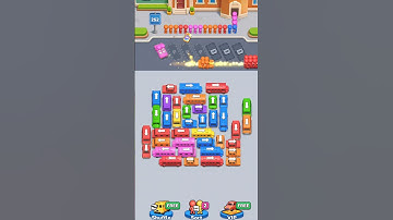 Bus jam game level 7 solution #game #busjamgare #solution