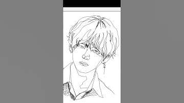 BTS drawing using Python #bts #btsarmy #btsshorts #coder #coderjey #python #shorts #btsarmyforever