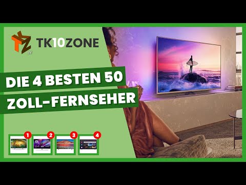 Video: Die Beste 50-duim-TV's: Die 50-duim-modelle, Die Beste Begroting-TV's