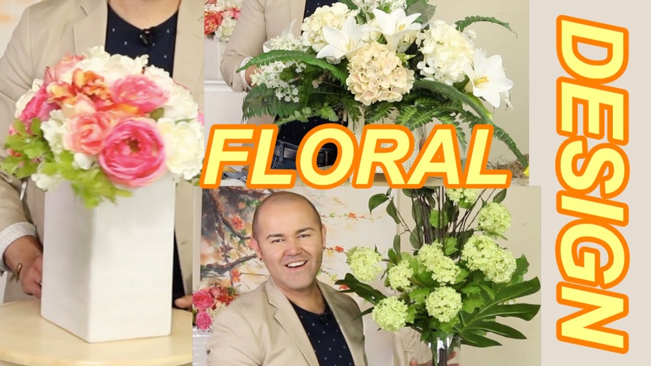 MAKING FLORAL ARRANGEMENTS (fast and easy floral design) YouTube