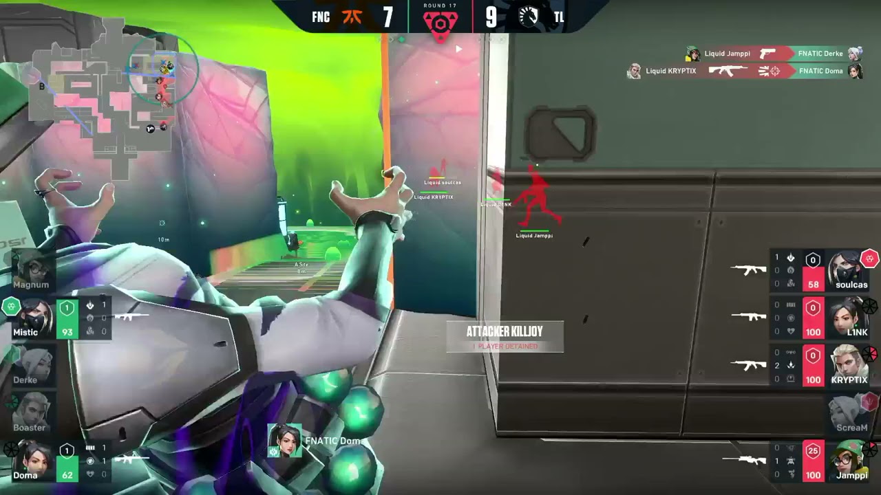 7 ULTS IN ONE ROUND | Fnatic vs Liquid