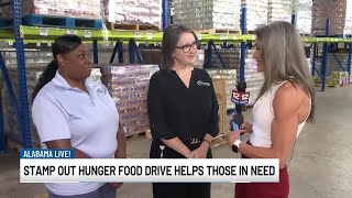 The Stamp Out Hunger Food Drive helps feed families in need