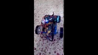 DTMF Controlled Robot
