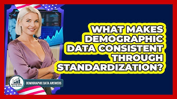 What Makes Demographic Data Consistent Through Standardization?