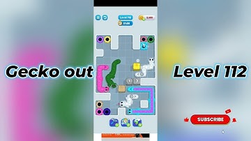 Gecko Out Level 112 Walkthrough 🧩 | Step-by-Step Puzzle Guide | SolutionGuruji