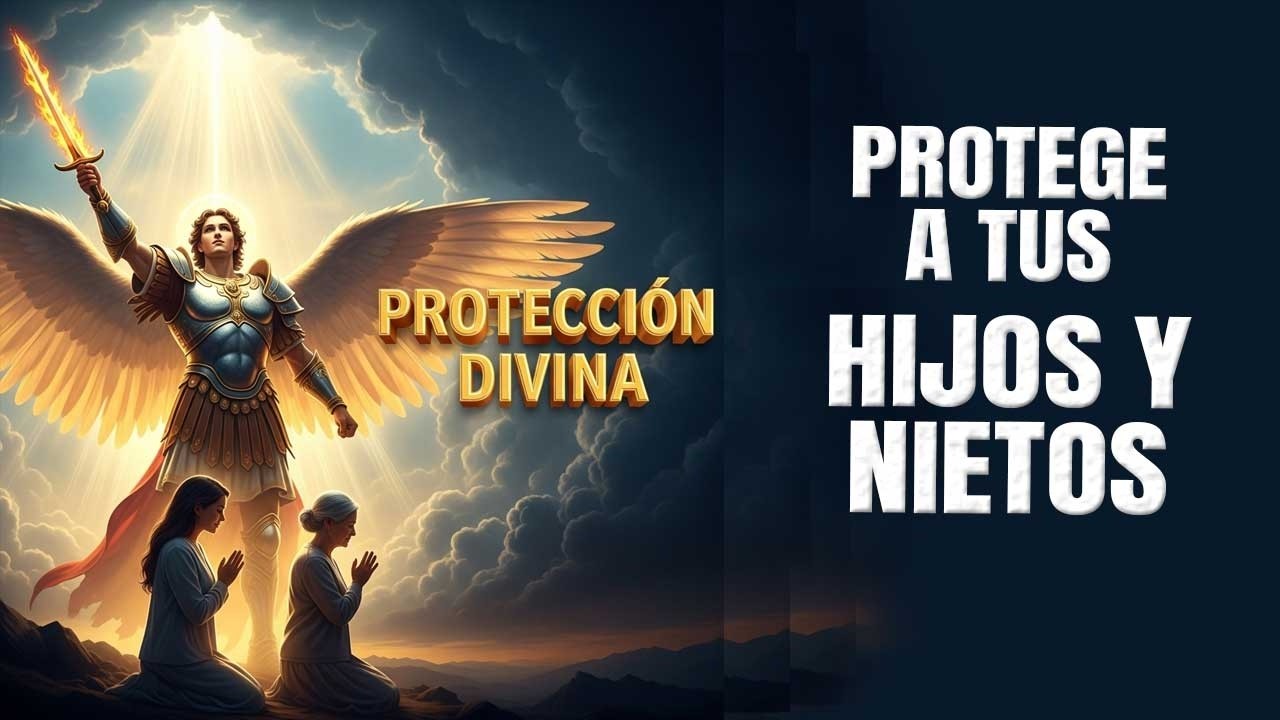 Protege a tus Hijos y Nietos: La Oración a San Miguel Arcángel que Aleja Todo Mal 🛡️