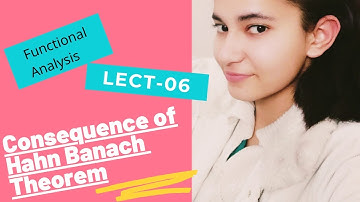 Consequence of Hanh Banach Theorem|| Functional Analysis