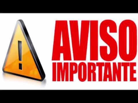 AVISO POR FAVOR VEJAM POR FAVOR