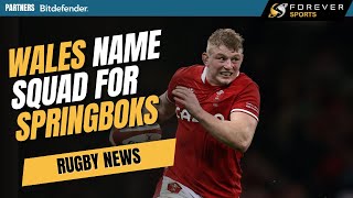 WALES NAME SQUAD FOR SPRINGBOKS CLASH! | Rugby News