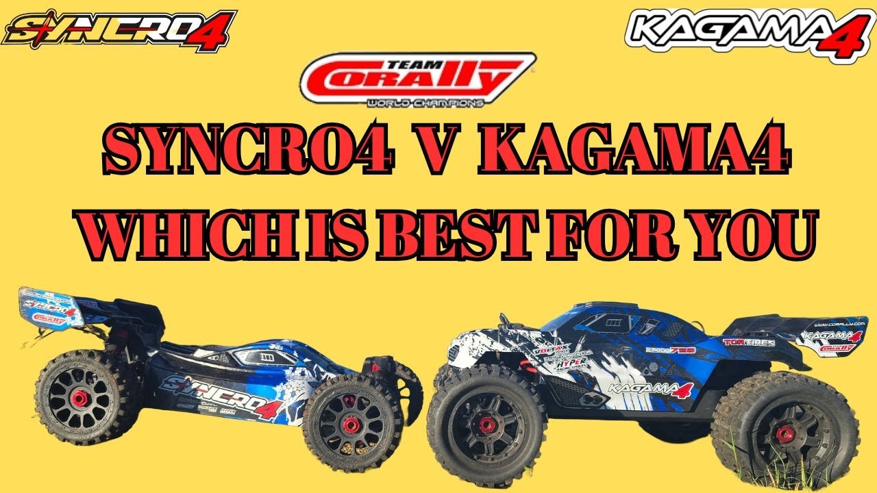 Team Corally Kagama4 Or Syncro4 Which 4S RC Is Right For You?