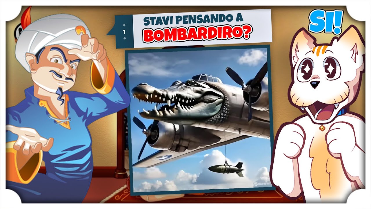 HO SFIDATO AKINATOR A INDOVINARE I MEME BRAINROT!