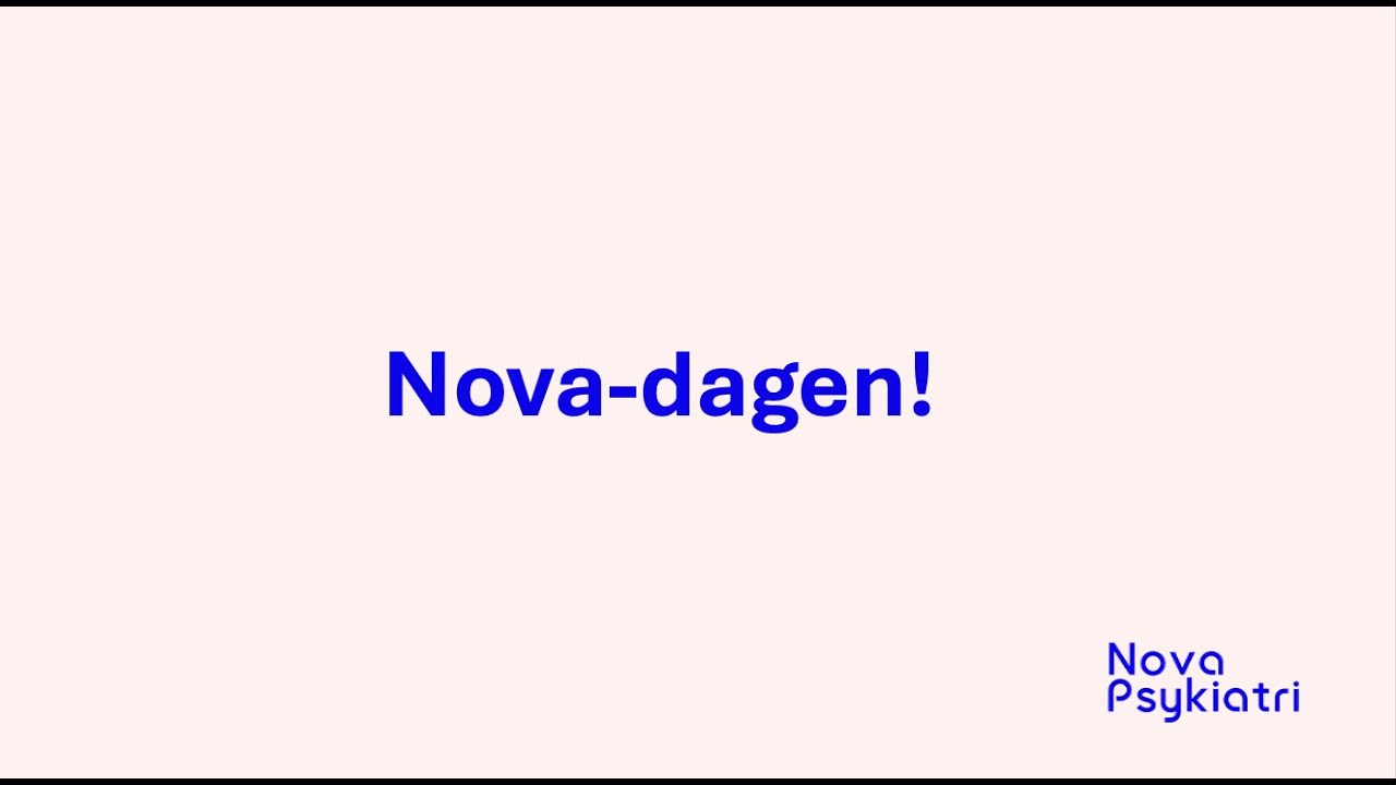 Nova-dagen 2025