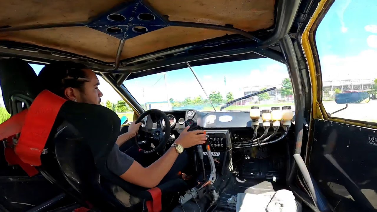 Nicholas Barnes drifting 2020(in car cam)