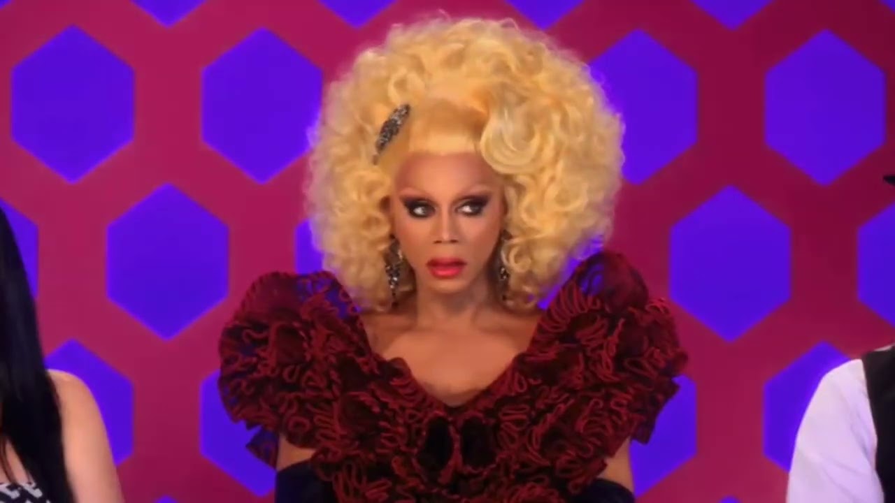 rupaul eliminates herself