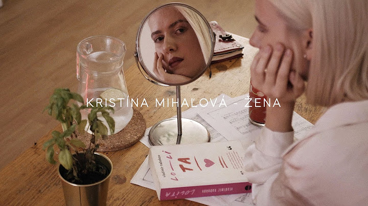 Kristína Mihaľová - ŽENA