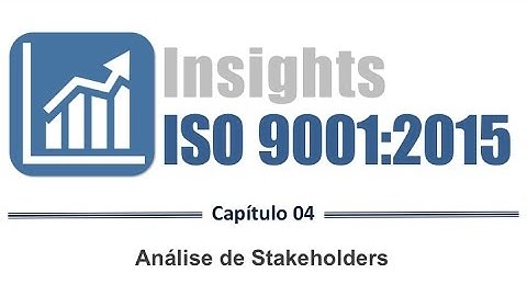 Insights ISO 9001:2015 - Análise de Stakeholders