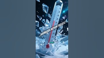 What Happens at Absolute Zero? ❄️⚛️   #didyouknow