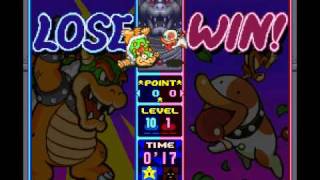 Me VS lv 7 cpu In Tetris Attack