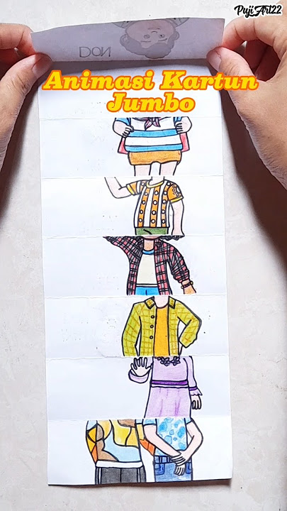 Karakter  Film Animasi Jumbo#shorts #pujiart22 #art #jumbo