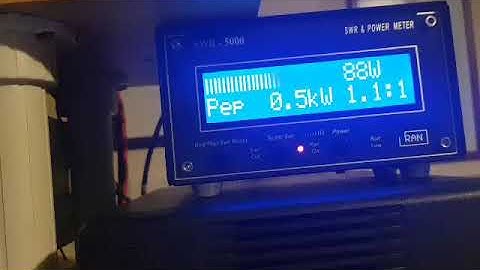 SV2DXZ ICOM IC-7100 WATT POWER CHECK, WITH SV1NL