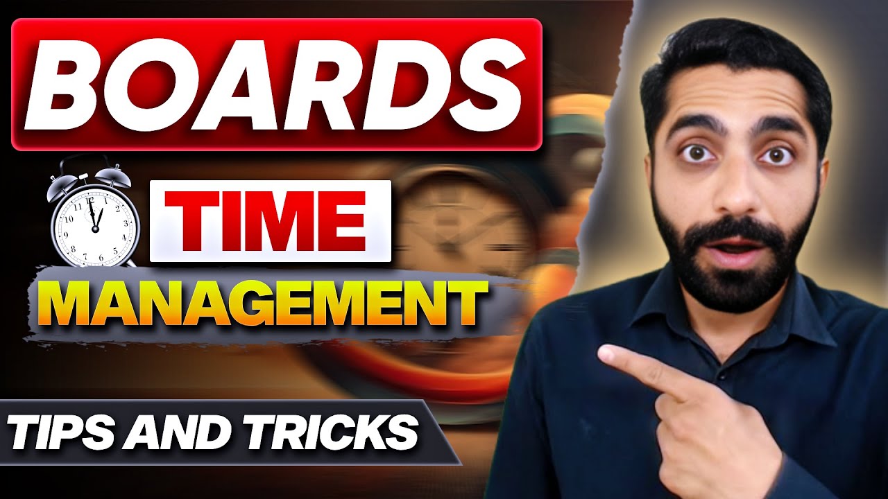 How to Do Time Management During Exam | How to Do Hindi Exam | Time Management for Class 10 Student