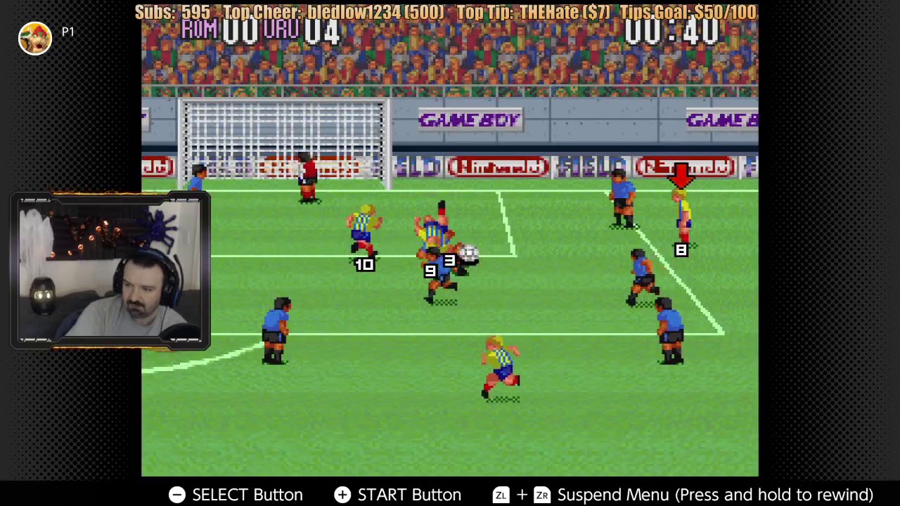 Super NES on Switch: Super Soccer