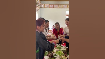 Khi uống rượu cùng gái Sơn La #toclonghanh #sacmauthai #tóclonghạnh