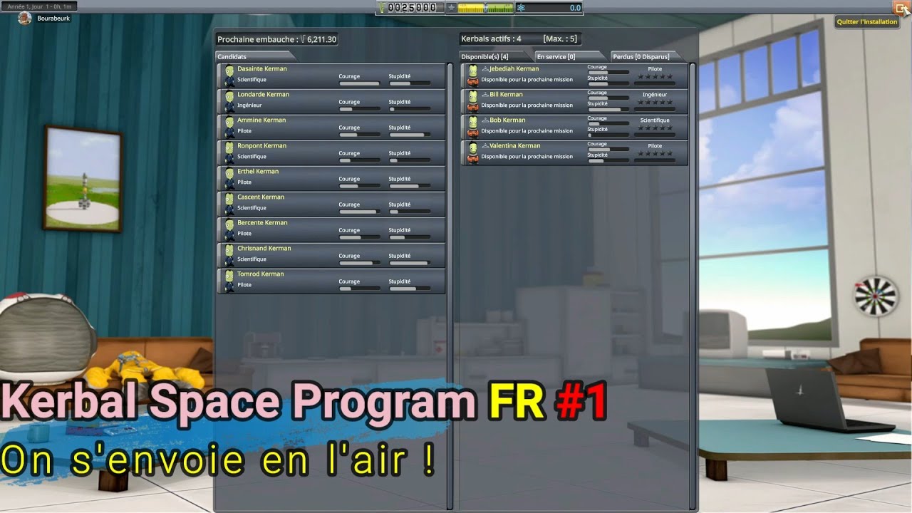 Kerbal Space Program FR #1: On s'envoie en l'air - YouTube
