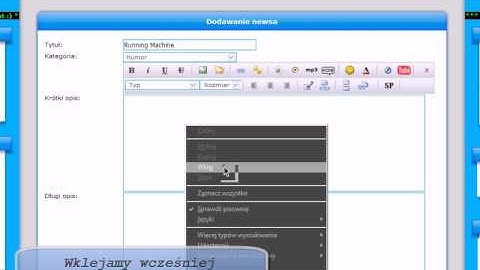 Jak dodać filmik na stronę