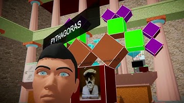 Pythagoras tree in Neotrie VR