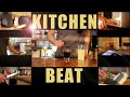 Making music with stuff from kitchen