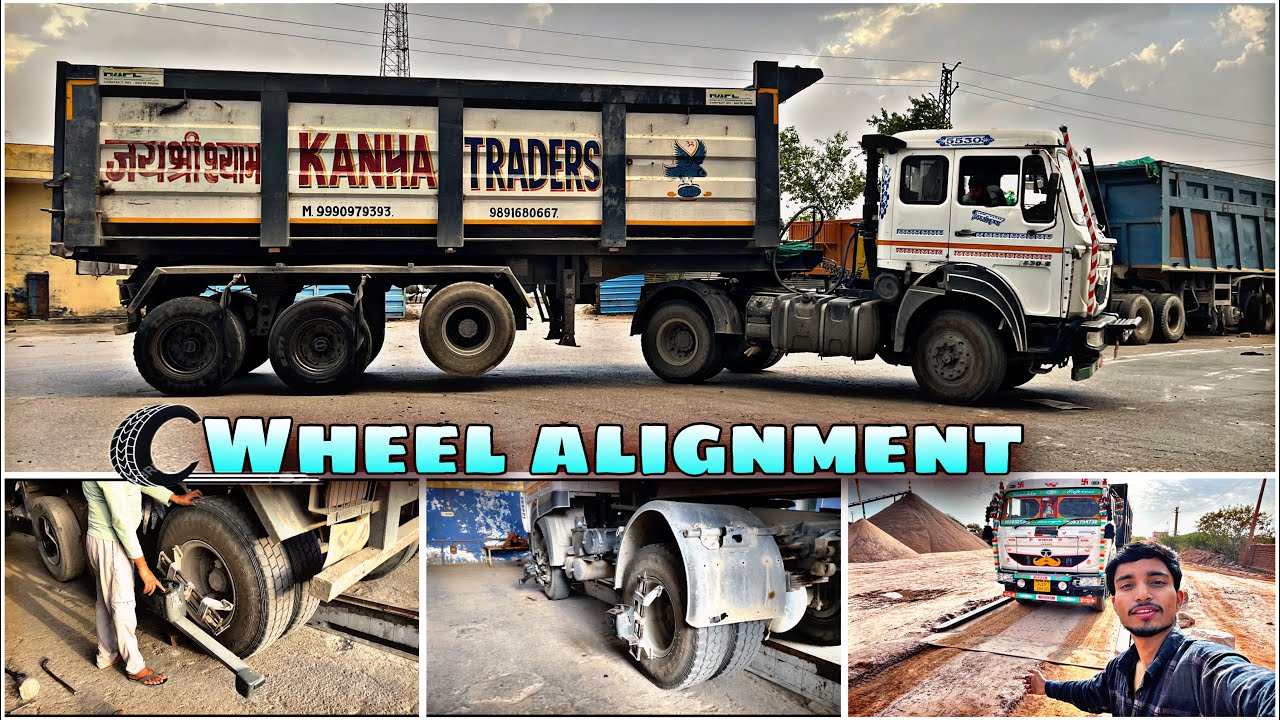 Micnelin company ￼🔚 wheel alignment Tata truck signa 5530.s model 🔃