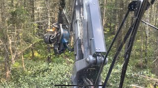 Rottne H8e thinning smal spruce